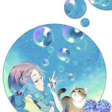 Схема вышивки «Пузырьки»