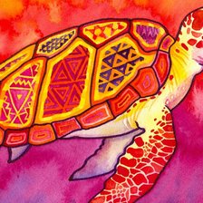 Схема вышивки «Черепаха»