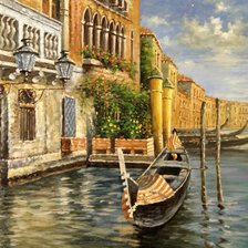 Схема вышивки «Венеция»