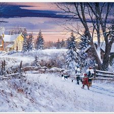 Схема вышивки «Серия "Пейзажи"»