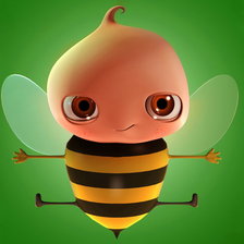 Схема вышивки «Пчёла»