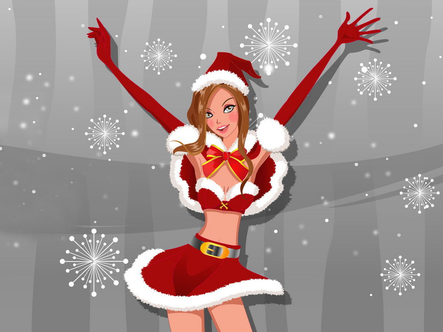 Снегурка - новый год, снегурочка - оригинал