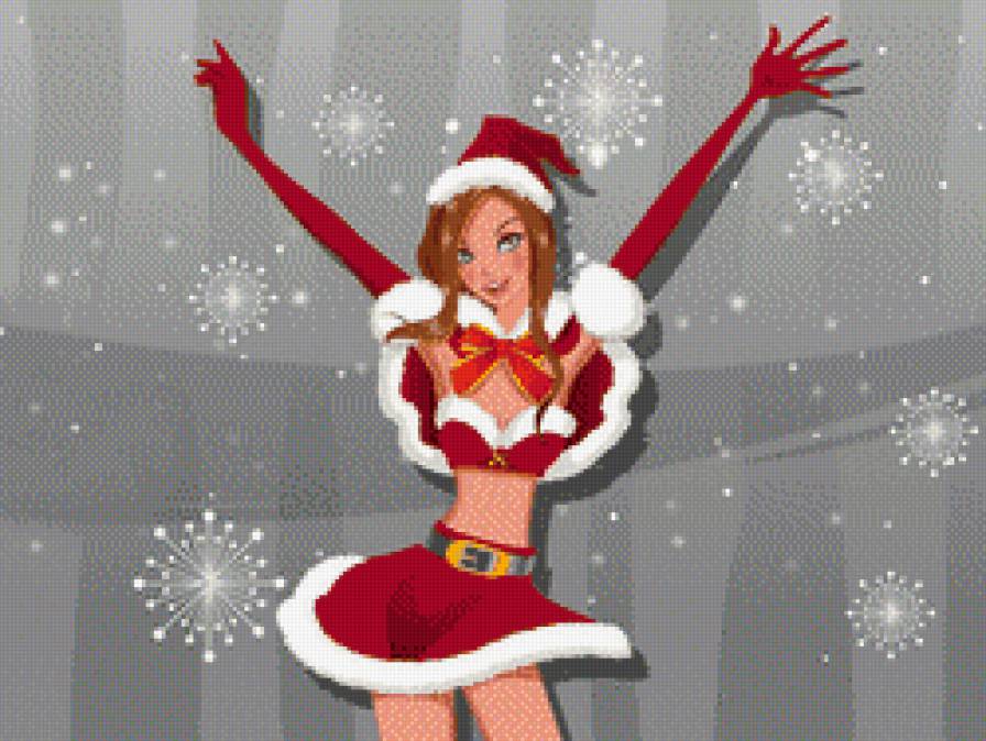 Снегурка - снегурочка, новый год - предпросмотр