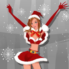 Схема вышивки «Снегурка»