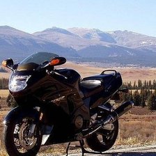 Схема вышивки «Honda 1100 super blackbird»