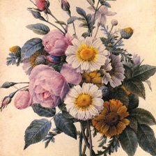 Схема вышивки «Букет»
