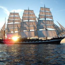 Схема вышивки «Крузенштерн»