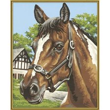 Схема вышивки «Лошадка»