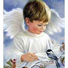 Схема вышивки «Ангел»