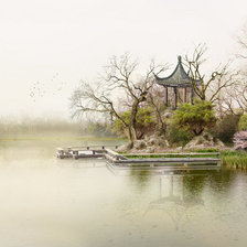 Схема вышивки «Японский мотив»