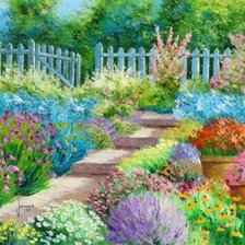 Схема вышивки «ступеньки рая»