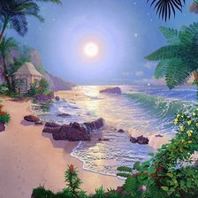 Схема вышивки «Испанский берег»