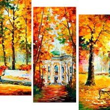 Схема вышивки «триптих 2 деонида афремова»