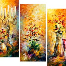 Схема вышивки «триптих леонида афремова»