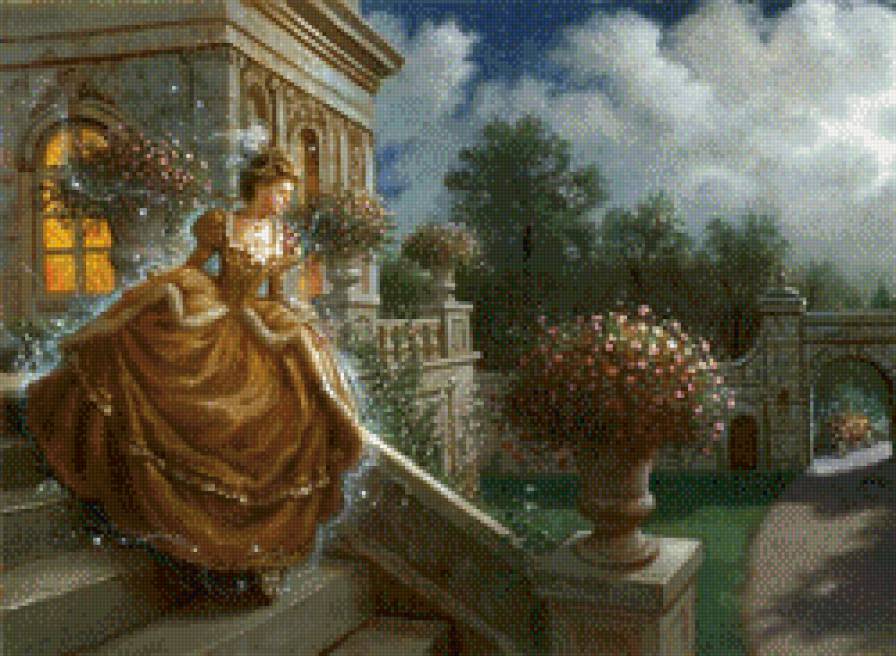 золушка 1 - дева, девушка, золушка, сказка, красавица - предпросмотр