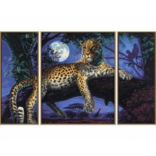 Схема вышивки «триптих после охоты»