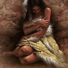 Схема вышивки «индейская сага»