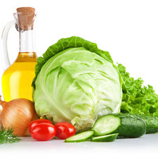 Схема вышивки «овощи»