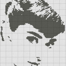 Схема вышивки «Одри»