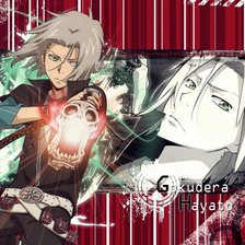 Схема вышивки «Гокудера Хаято»