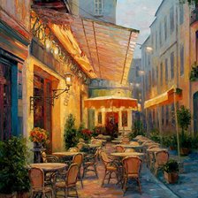 Улочки. Художник Haixia Liu