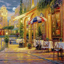 Улочки. Художник Haixia Liu