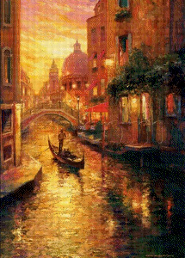 Улочки. Художник Haixia Liu - предпросмотр