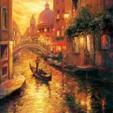 Улочки. Художник Haixia Liu