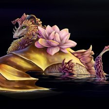 Схема вышивки «Дракон»