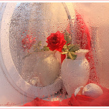 Схема вышивки «аленький цветок»