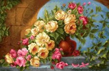 Схема вышивки «натюрморт»