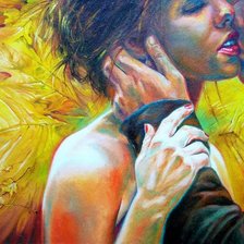 Схема вышивки «Пара»