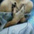 Предпросмотр схемы вышивки «голубь и ангел» (№506980)