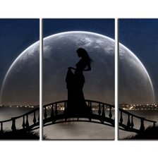 триптих луна