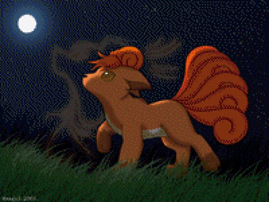 vulpix - покемоны, аниме, вульпикс, лисы - предпросмотр