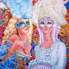 Схема вышивки «дамы»