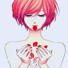 Схема вышивки «Лепестки»