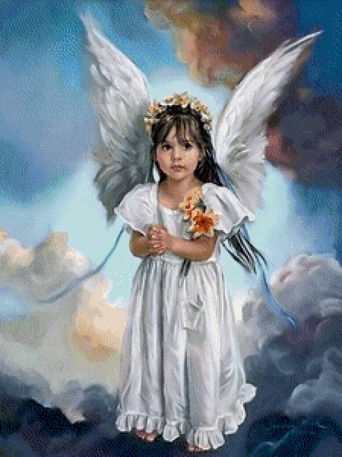 Ангелочек - дети, ангелы - предпросмотр