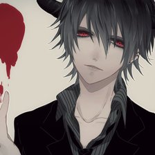 Схема вышивки «Дьявольская любовь»