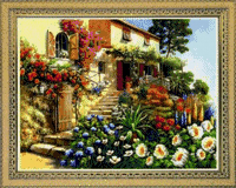 дом с садом - предпросмотр