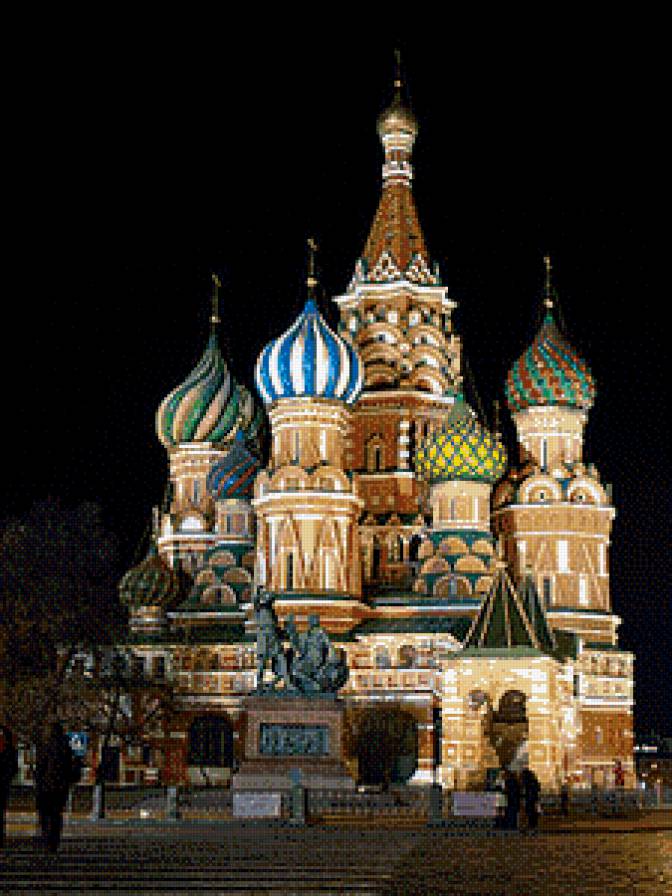 Собор Василия Блаженного - религия, собор, москва - предпросмотр