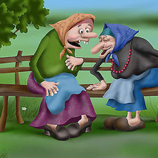 Схема вышивки «подружки»