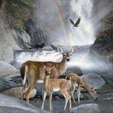 Схема вышивки «Серия "Пейзажи"»