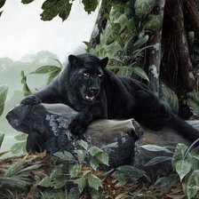 Схема вышивки «Серия "Большие кошки"»