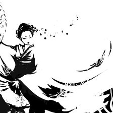 Схема вышивки «С веерами»