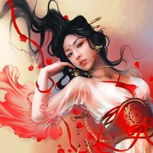 Схема вышивки «Парение»