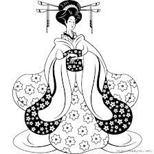 Схема вышивки «японка»