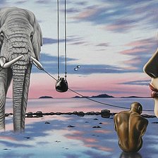 Схема вышивки «Фэнтези (Андрей Горенков)»