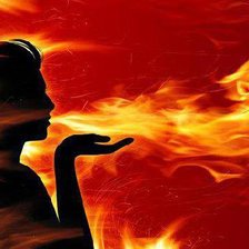 Схема вышивки «стихия огонь»