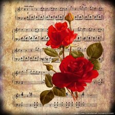 Схема вышивки «музыка»